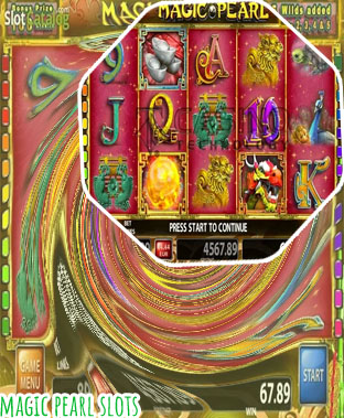 Magic pearl slot machine