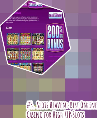 Slots heaven sign up bonus